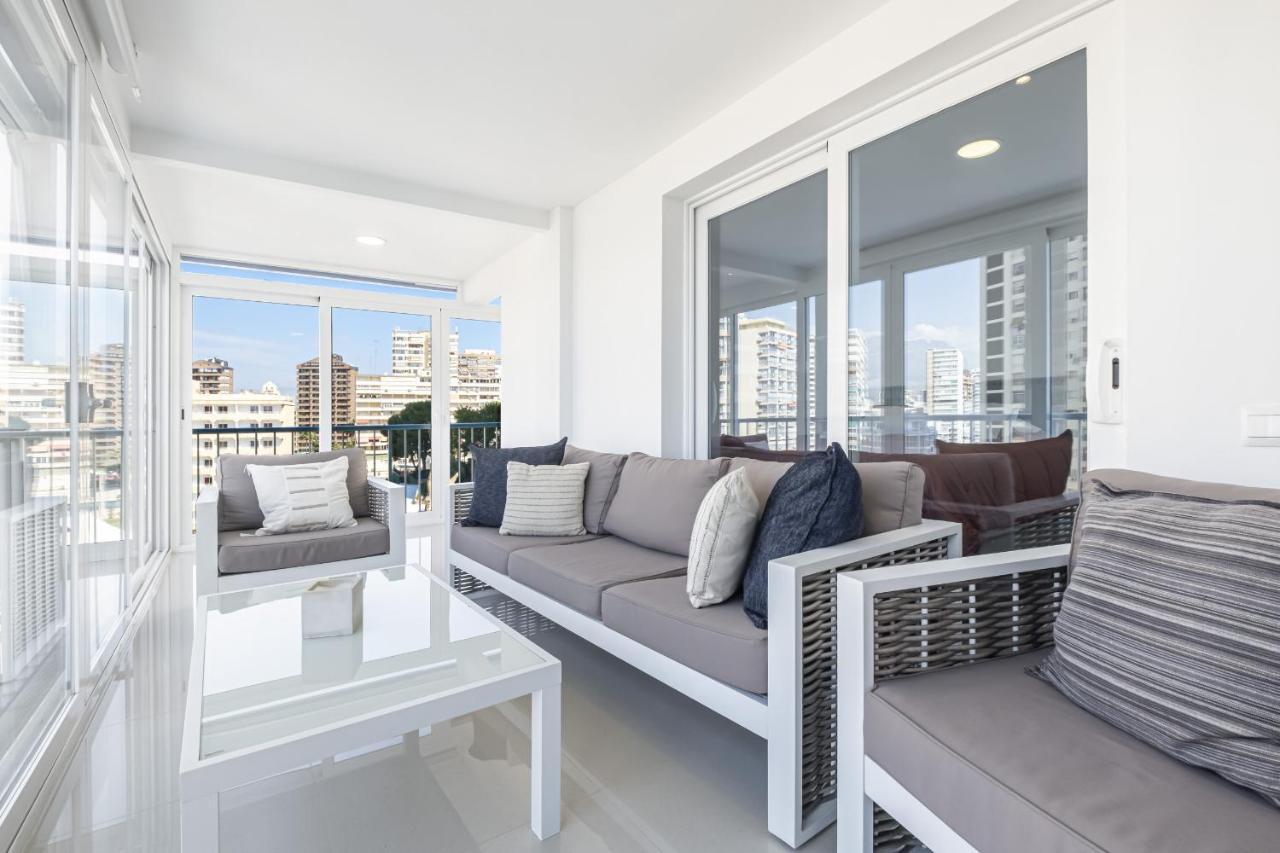 Appartamento Halcon Deluxe 5-A Benidorm Esterno foto