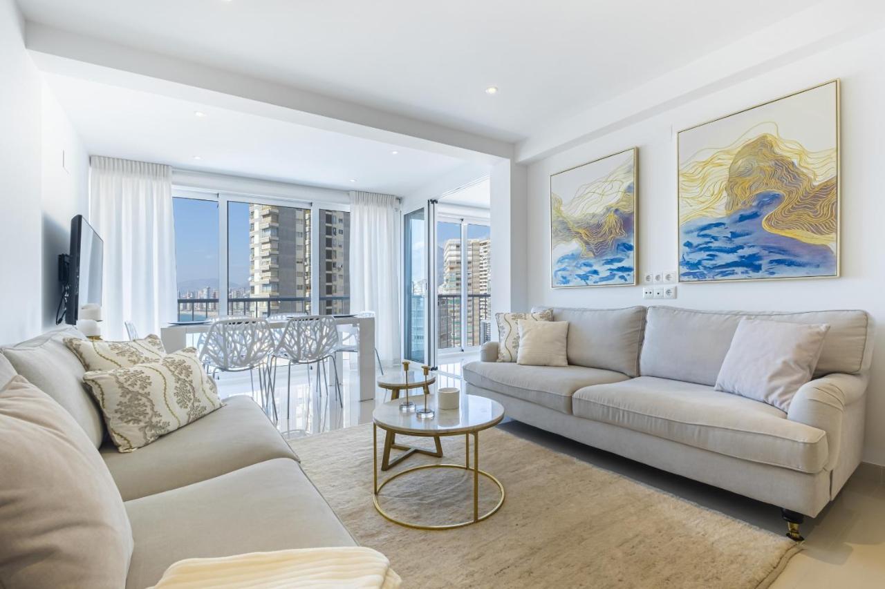Appartamento Halcon Deluxe 5-A Benidorm Esterno foto